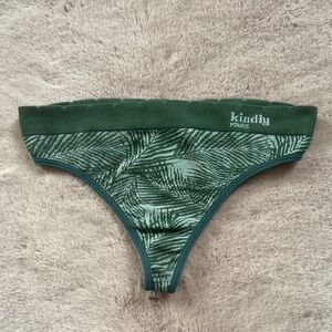 Kindly Yours Palm Leaf Thong Panty S